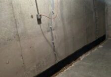 Carbon Fiber Crack Repair in Basement Foundation - Stratum Structural Systems