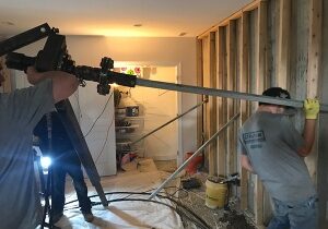 Tieback Anchors Installation